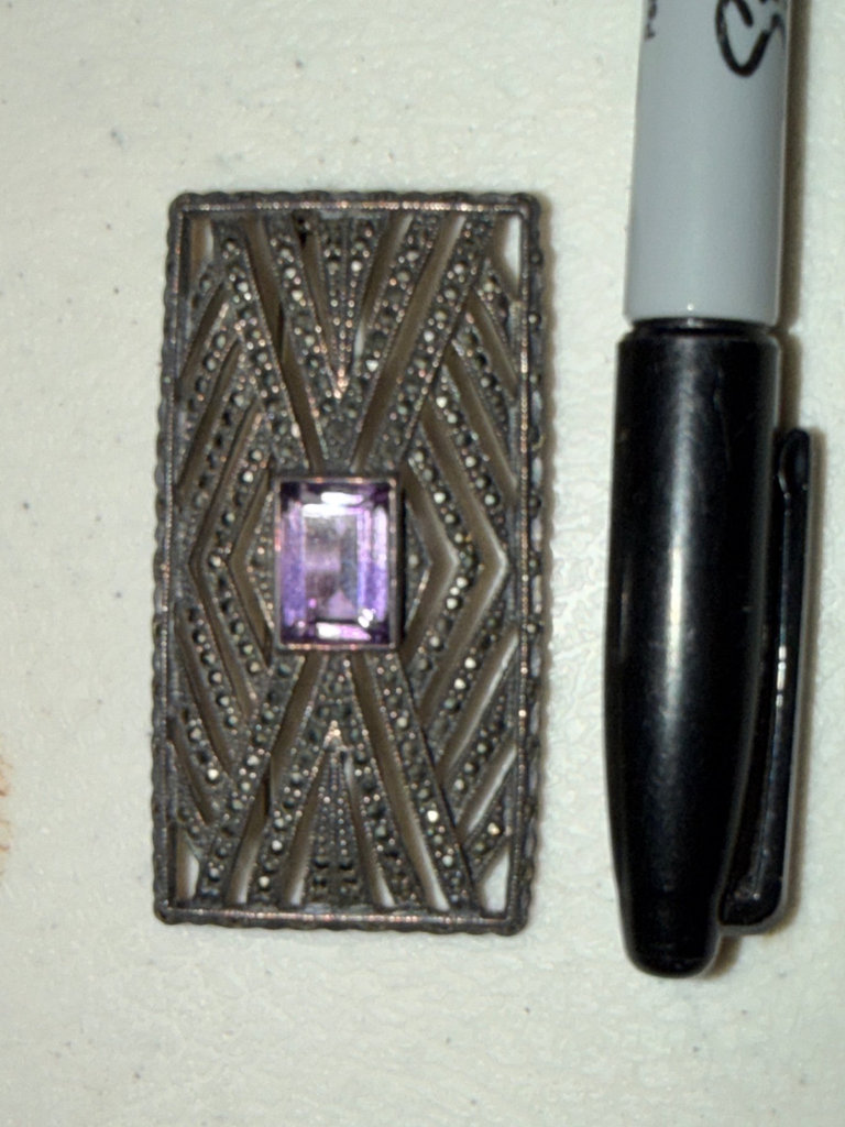 Vintage jewelry, Sterling cuff bracelet, More  - image 6 of 7