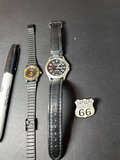 Route 66 Sapulpa memorabilia and a speedometer and Porsche wristwatches - thumbnail 1 of 7