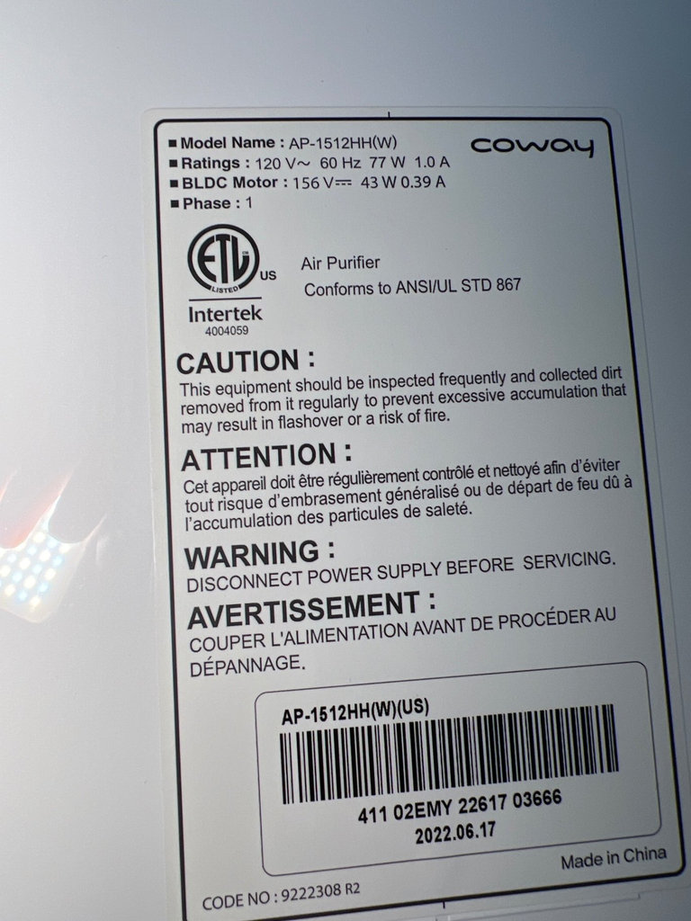 Coway AP-1512HHH Air Purifier - image 4 of 4