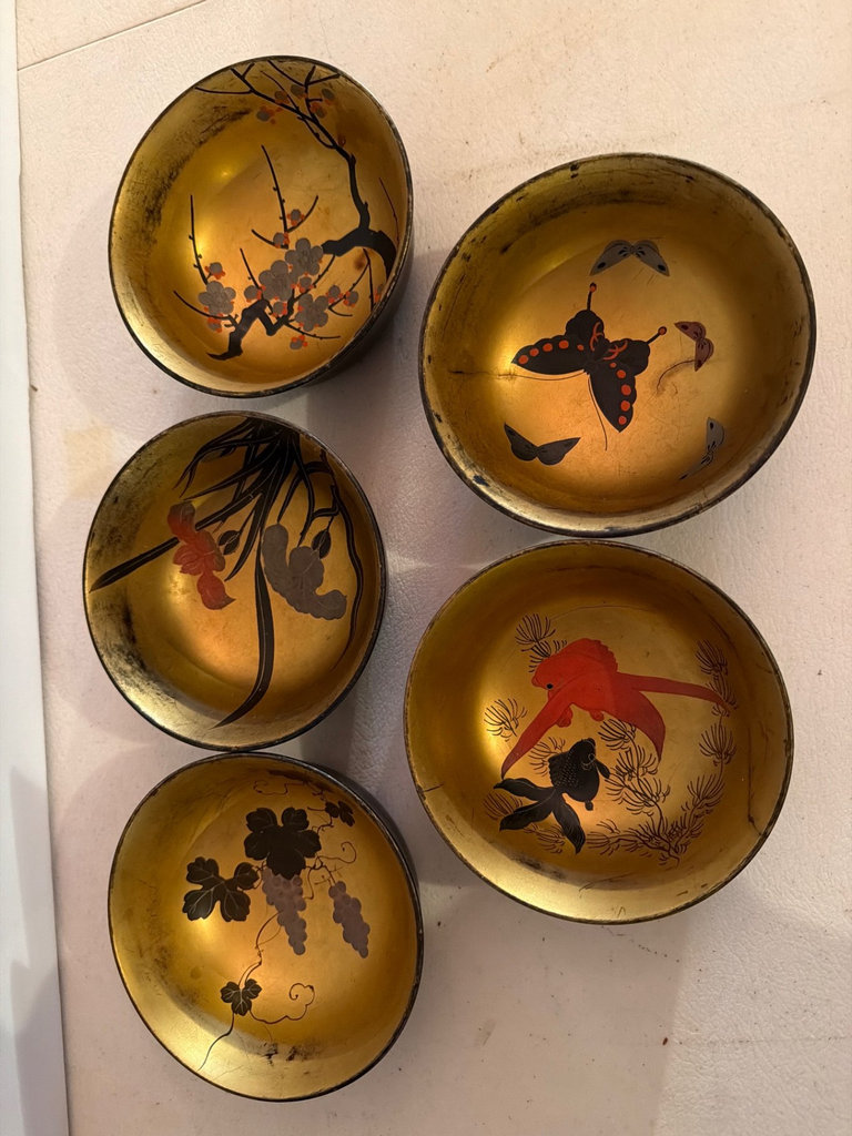 Asian style Vase, Bowls, more - image 9 of 14