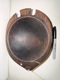 Assorted ceramic pottery pieces, Wood Bowl - thumbnail 9 of 10