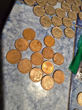 Collection of Wheat Cent US Pennies, Buffalo Nickles and 2 silver dimes - thumbnail 5 of 8
