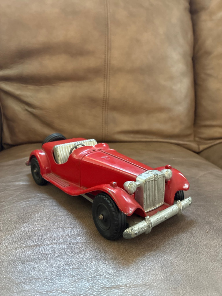 Red Hubley Kiddie Toy Roadster - image 1 of 6