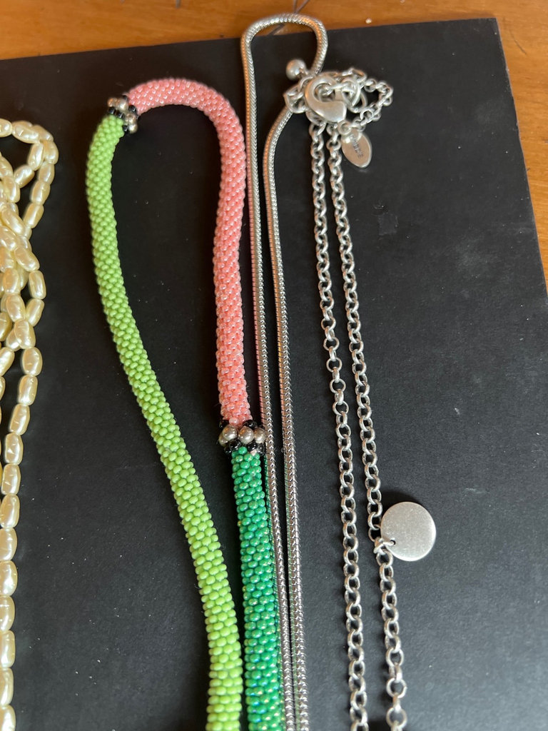 Assorted Beaded Necklaces and Jewelry - image 2 of 9