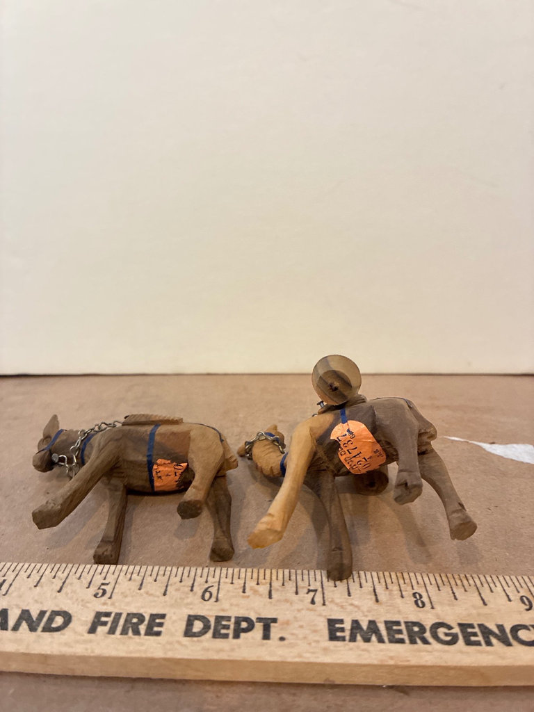 Assorted wooden carvings, miniature figures, and Berlin souvenirs - image 8 of 16
