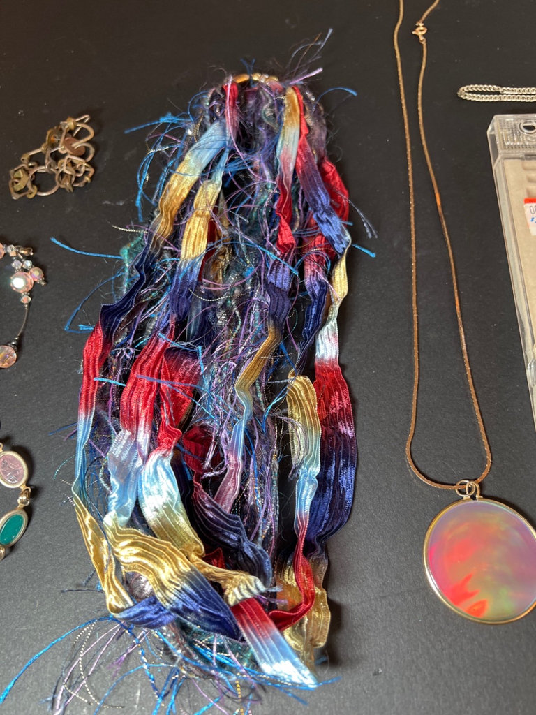 Assorted Jewelry Collection with Beaded Bracelets, Pendants, and Watch Band - image 7 of 7