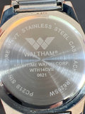 Assorted Bulova and Waltham wristwatches (Gold-tone bracelet, Leather strap, Stainless steel with expansion band) - thumbnail 7 of 7
