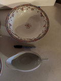Floral china dinnerware set with plates, bowls and teacups  - thumbnail 9 of 14