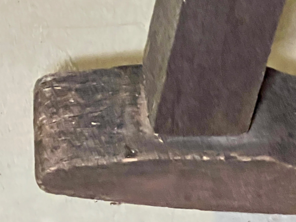 Weathered wooden rocking chair - image 2 of 9