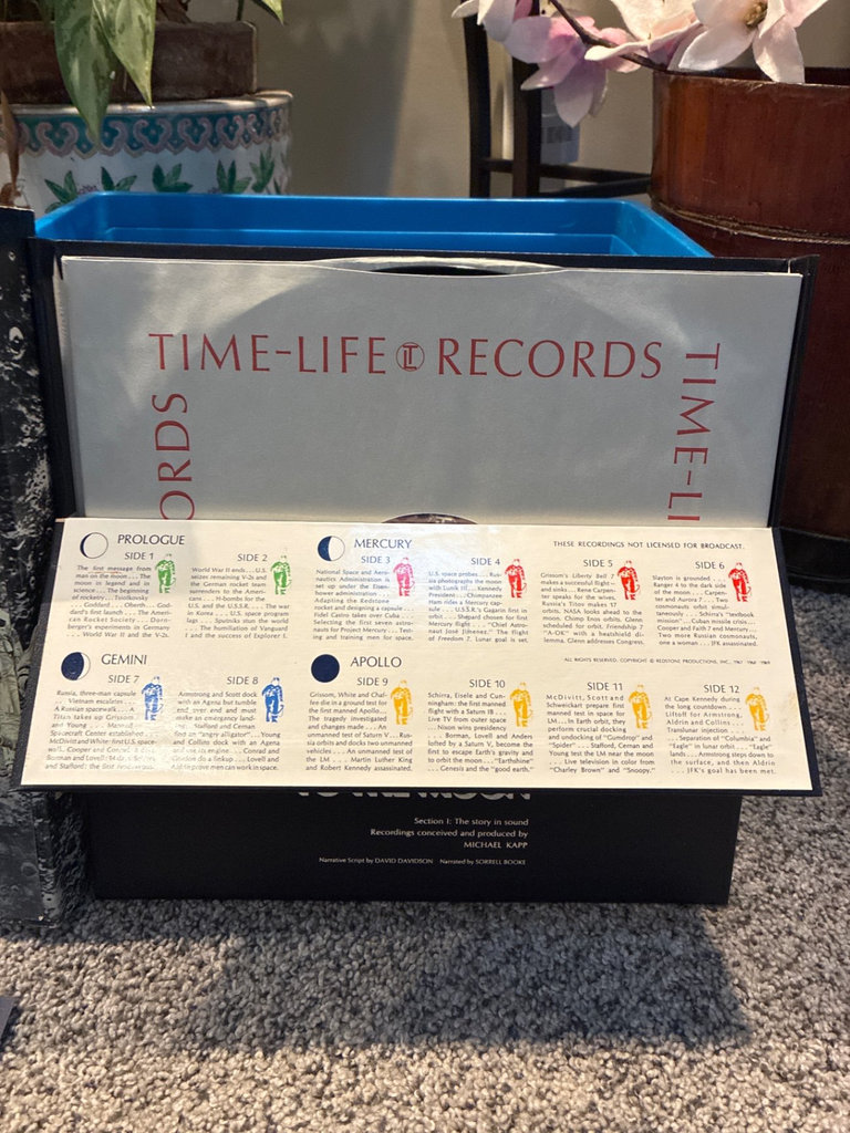 Vinyl record collection with Bruce Springsteen live box set and To the Moon records - image 7 of 7