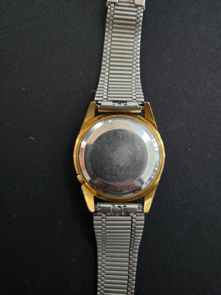 Seiko Sportsmatic Calendar 820 wristwatch with two-tone bracelet - image 4 of 8