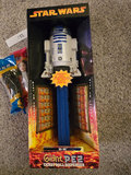 Giant Star Wars PEZ Candy Roll Dispenser with R2-D2 plus smallest Star Wars Pez. - thumbnail 6 of 11