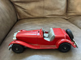 Red Hubley Kiddie Toy Roadster - thumbnail 6 of 6