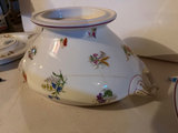 Floral porcelain tureen, Platters  - thumbnail 2 of 12