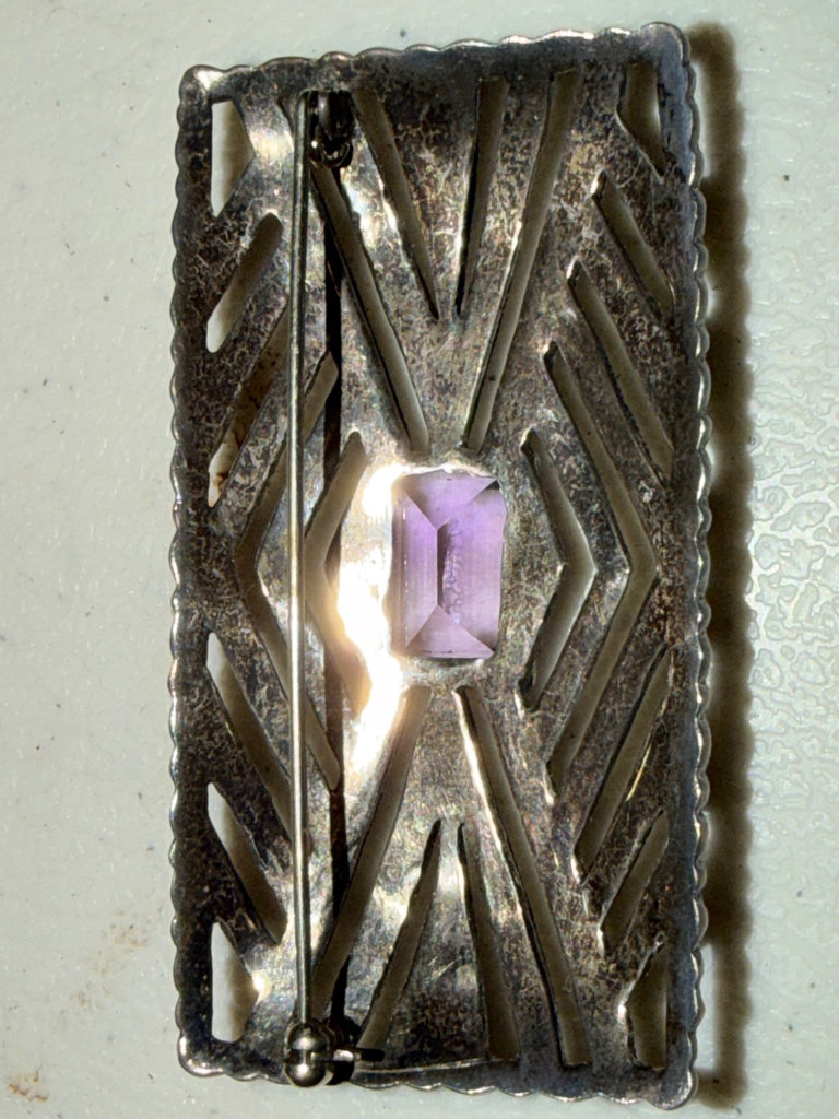 Vintage jewelry, Sterling cuff bracelet, More  - image 5 of 7