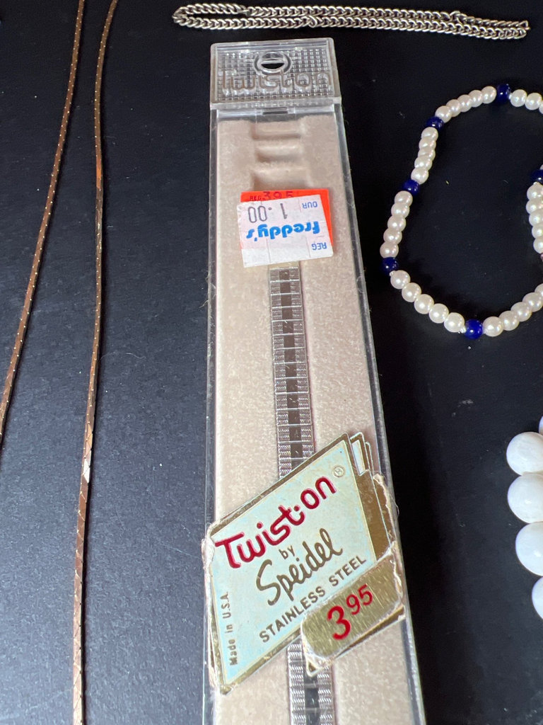 Assorted Jewelry Collection with Beaded Bracelets, Pendants, and Watch Band - image 3 of 7
