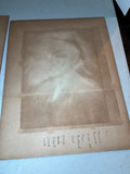 Two framed vintage portrait drawings dated 1910 - thumbnail 8 of 10
