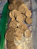 Collection of Wheat Cent US Pennies, Buffalo Nickles and 2 silver dimes - thumbnail 7 of 8