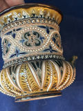 Antique Pair of Doulton Lambeth Stoneware Cache-Pots / Planters (1886) - thumbnail 9 of 10