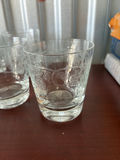 Vintage Thistle Bohemia Crystal Drinking Glasses - thumbnail 6 of 9