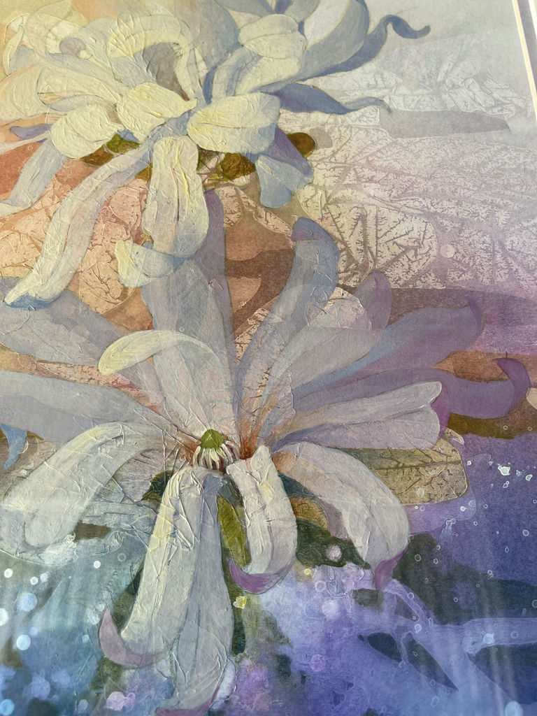 Sirocco Star Mixed Media Painting By Ed Drahanchuk - image 9 of 14