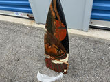 Indigenous Art On Paddle By Canadian John Doherty - thumbnail 9 of 13
