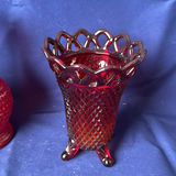 Ruby Red Pressed Glassware - thumbnail 8 of 17