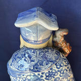 Vintage Japanes Kutani Jurojin God Of Longevity Statue - thumbnail 6 of 15