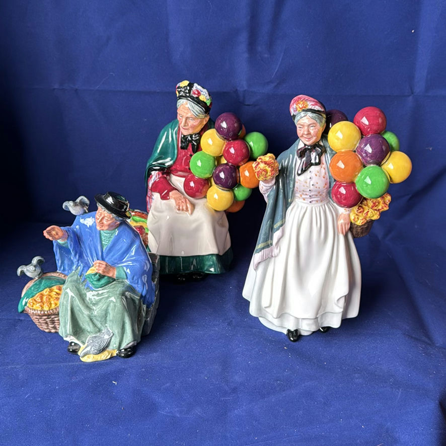 3 Older Royal Doulton Figurines - image 1 of 14
