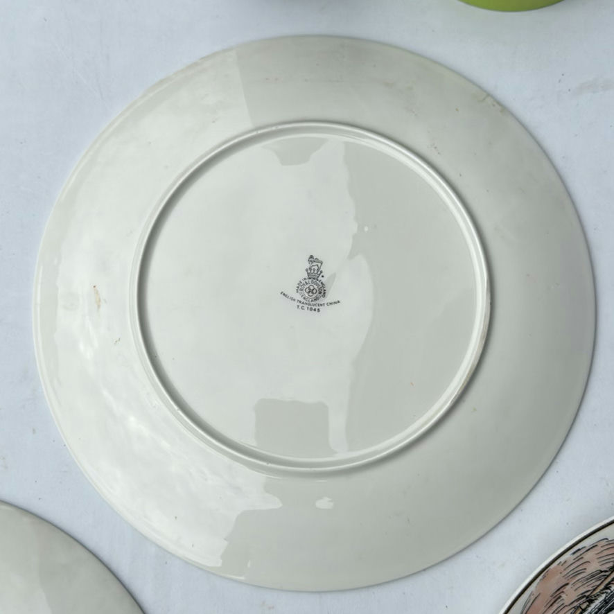 Set of Six Royal Doulton Colonial Character Decorative Plates - image 13 of 15