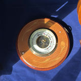 Wooden Wall Barometer and Round Weather Gauge - thumbnail 5 of 7