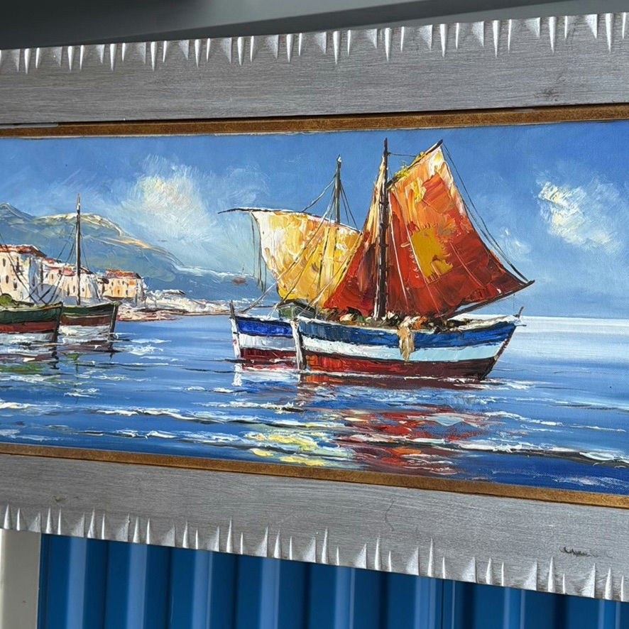 2 Pcs Of Nautical Art - image 6 of 8