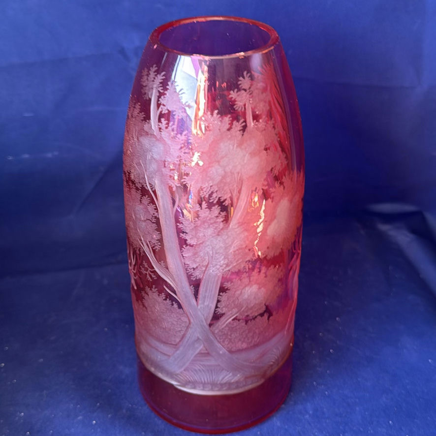 Vintage and antique Bohemian / Central European art glass pieces. - image 15 of 17