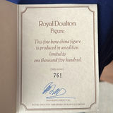 Royal Doulton Queen Elizabeth II Figurine On Wooden Base - thumbnail 9 of 9