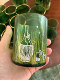 Anchor Hocking Forest Green "Wine and Cheese Picnic - thumbnail 4 of 12