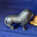 Vintage Cast Iron Rabbit And Lion Banks - thumbnail 8 of 10