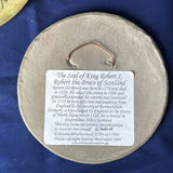 Royal Crown Derby Horse Plate, Robert The Bruce Plaque And - thumbnail 8 of 11