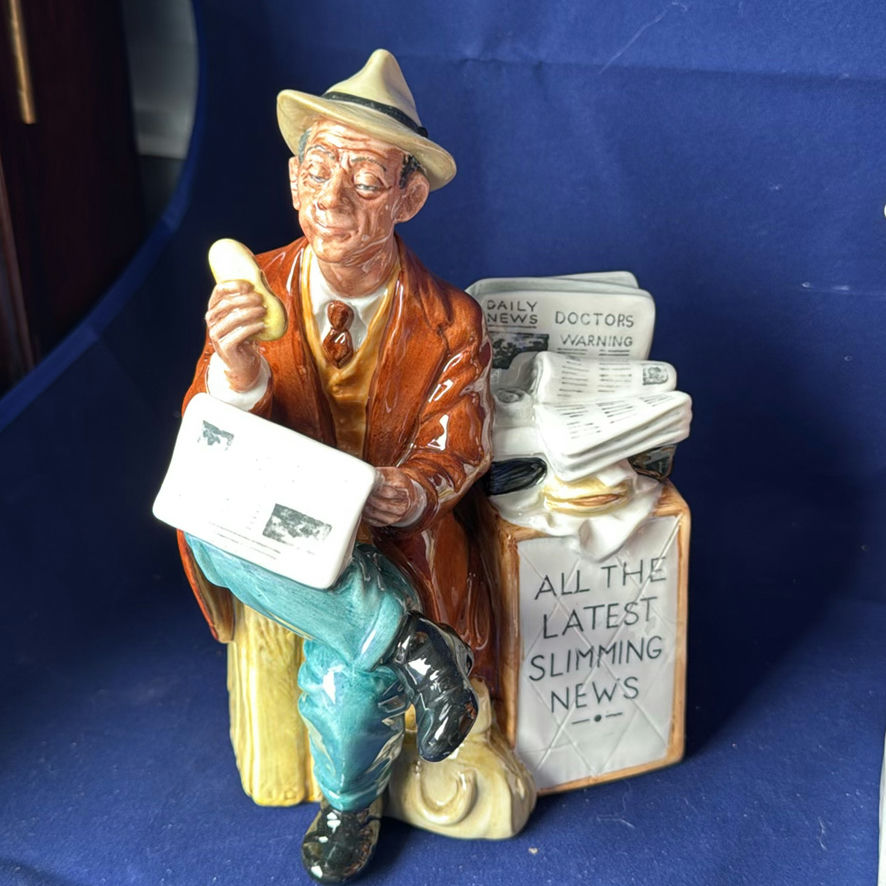 Royal Doulton Newspaper Vendor Figurines - image 3 of 10