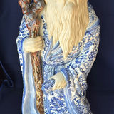 Vintage Japanes Kutani Jurojin God Of Longevity Statue - thumbnail 4 of 15