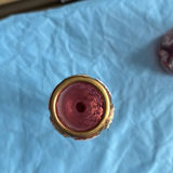 Vintage Bohemian Art Glass Collection – 5-Piece Estate Lot (Ruby, Cranberry & Cut-to-Clear) - thumbnail 21 of 22