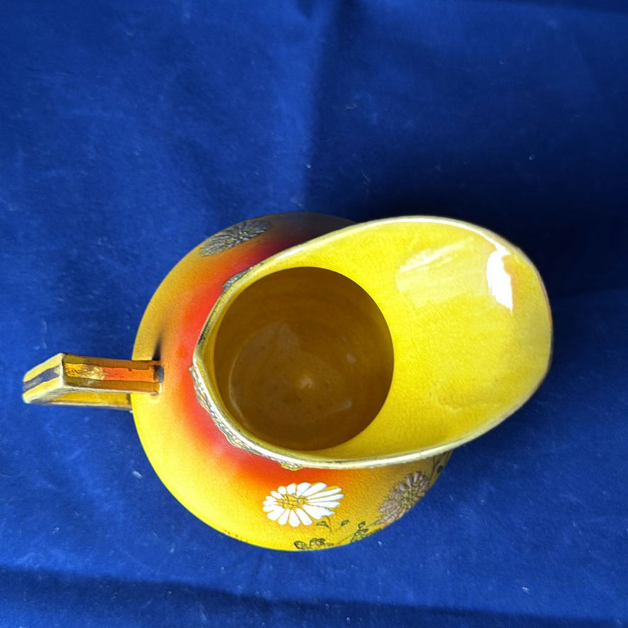 Vintage Yellow Pitcher And Royal Bayreuth Small Jug - image 9 of 10