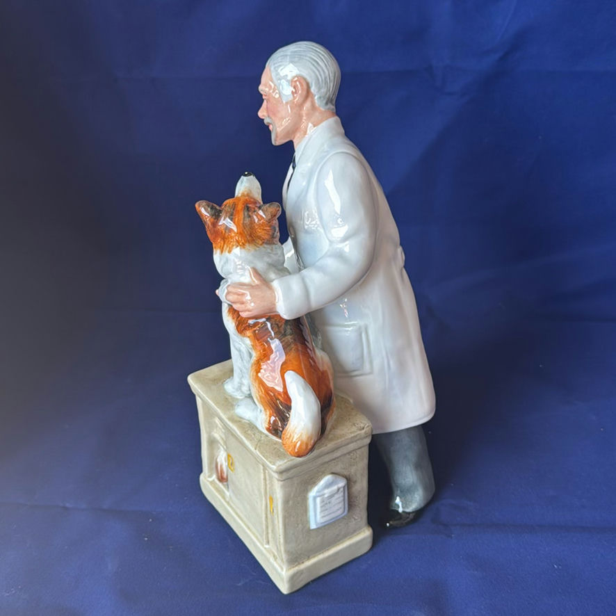 Royal Doulton Thanks Doc Vet With Dog - image 3 of 6