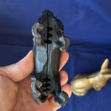 Vintage Cast Iron Rabbit And Lion Banks - thumbnail 10 of 10
