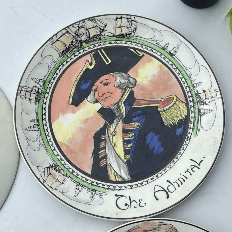 Set of Six Royal Doulton Colonial Character Decorative Plates - image 12 of 15