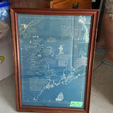 3 Framed Maps - thumbnail 2 of 6
