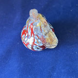 Vintage Murano Glass Trio Millefiori Gold Leaf Urn Vase Amedeo Rossetto Set Italian Art Glass - thumbnail 24 of 25
