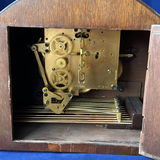 Vintage Wooden Mantle Clock - thumbnail 10 of 11