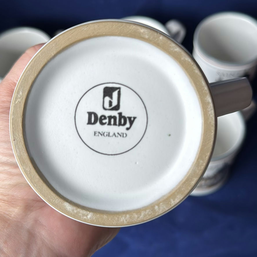 Denby England Landmark Ceramic Mugs Set - image 8 of 20