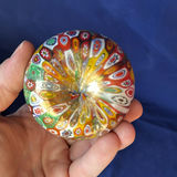 Vintage Murano Glass Trio Millefiori Gold Leaf Urn Vase Amedeo Rossetto Set Italian Art Glass - thumbnail 10 of 25