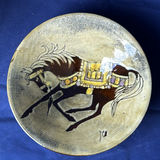Royal Crown Derby Horse Plate, Robert The Bruce Plaque And - thumbnail 10 of 11